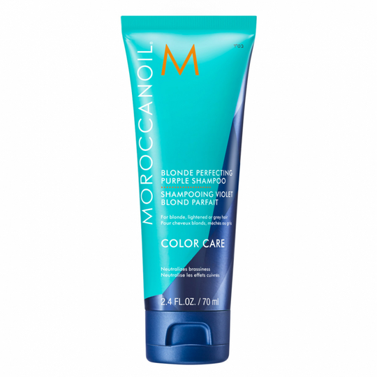 Moroccanoil Blonde Perfecting Purple Shampoo (70ml)