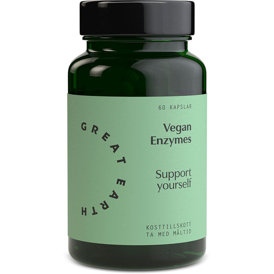 Vegan Enzymes, Great Earth Kosttillskott