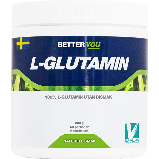 Naturligt L-Glutamin Naturell, 300 g Better You Kosttillskott & Vitaminer
