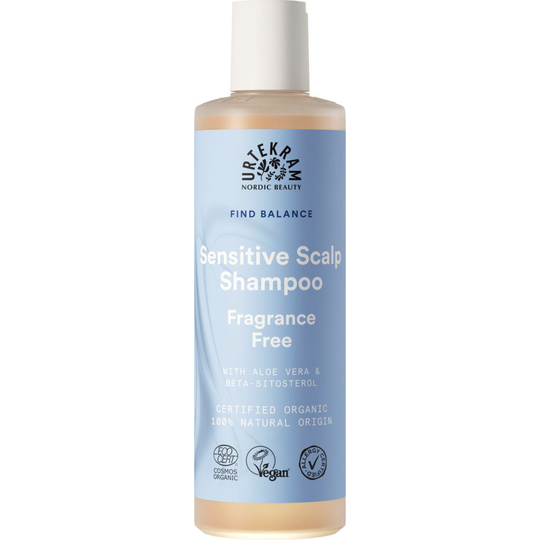 Urtekram Beauty Fragrance Free Shampoo 250 ml