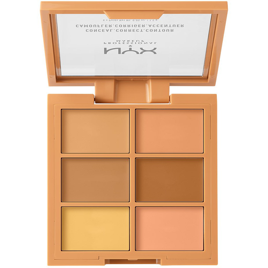 NYX PROFESSIONAL MAKEUP 3C Conceal Correct Contour Palette Medium