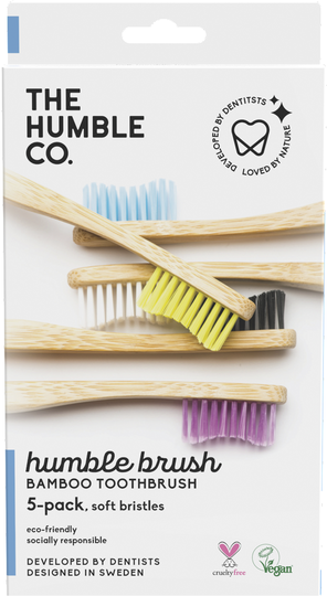 Humble Brush Tandborste Bambu 5 st