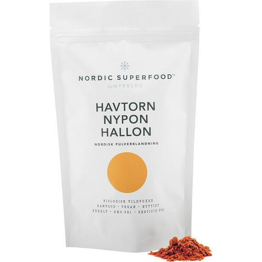 Wild Nordic Berry Powder - Yellow, 80 g Nordic Superfood Kosttillskott & Vitaminer