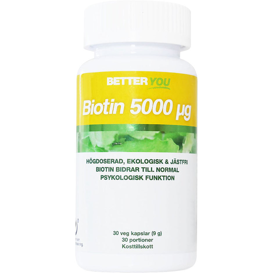 Biotin 5000, Better You Kosttillskott & Vitaminer