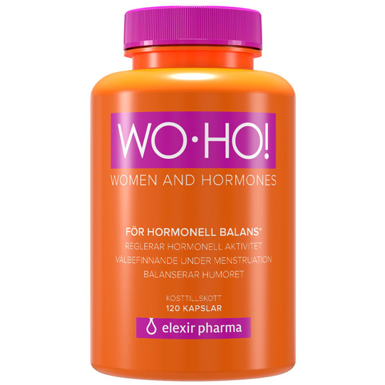WO-HO! – För hormonell balans, Elexir Pharma Kosttillskott & Vitaminer