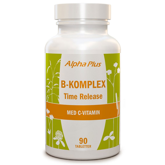 B-Komplex Time Release, Alpha Plus Kosttillskott