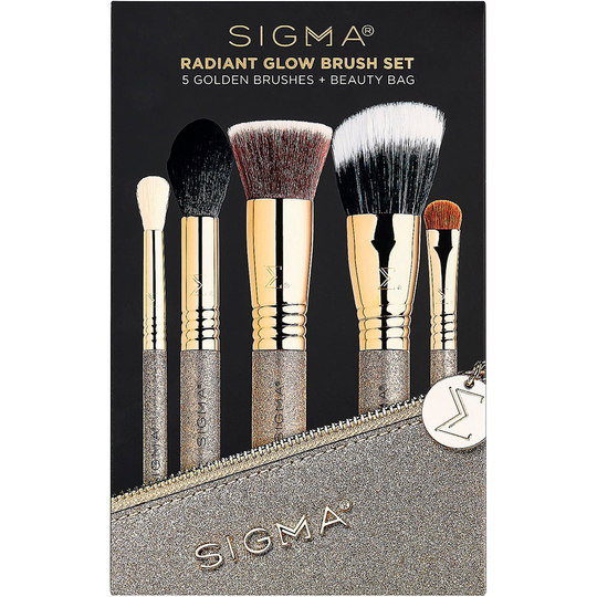 Radiant Glow Brush Set, Sigma Beauty Sminkborstar & Penslar