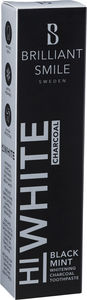 Brilliant Smile Hi-White Black Mint tandkräm 65 ml