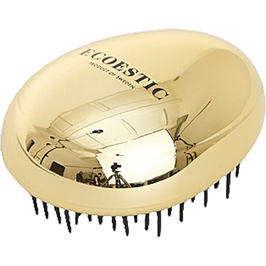 ECOESTIC Detangling Gold Hair Brush, ECOESTIC Hårborstar