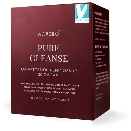 Pure Cleanse, 120 st NORDBO Kosttillskott & Vitaminer