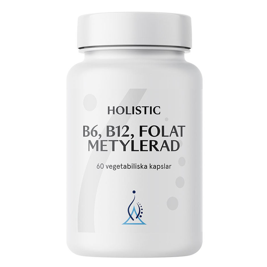 B6 B12 Folat Metylerad, Holistic Kosttillskott & Vitaminer