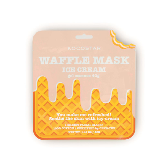 KOCOSTAR Waffle Mask Ice Cream 1 st