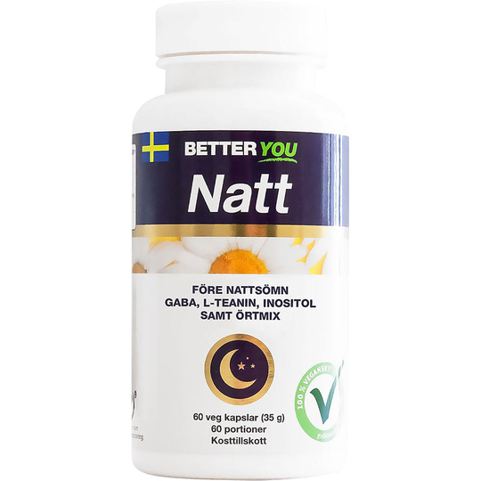 Natt, Better You Kosttillskott & Vitaminer