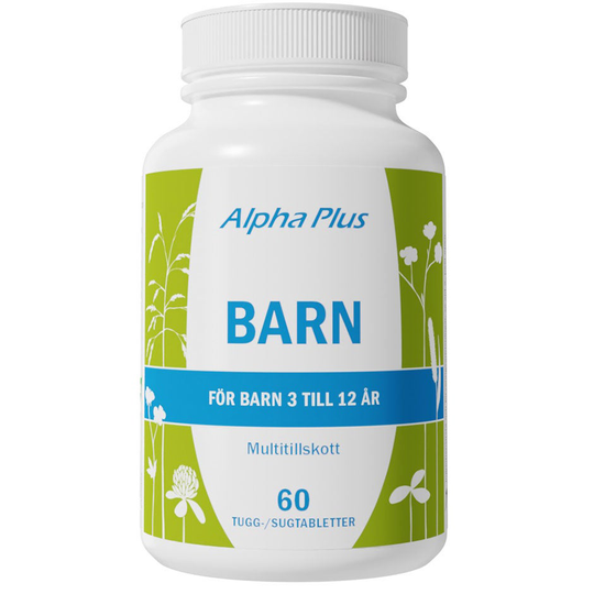 Barn, Alpha Plus Kosttillskott & Vitaminer