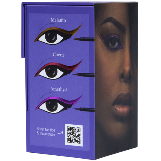 IsaDora x Cherrie Glossy Eyeliner Trio Melanin/Cherie/Amethyst