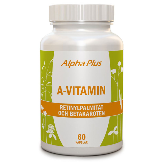 A Vitamin, Alpha Plus Kosttillskott