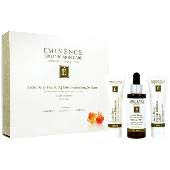 Eminence Organics Arctic Berry Peel & Peptide Illuminating System