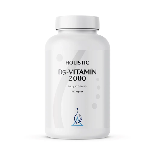 Holistic D3-vitamin 2000 360 kapslar