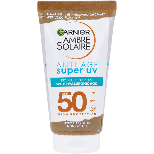 Garnier Ambre Solaire Anti-Age Super UV Protection Cream with Hyaluron