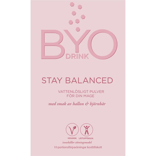 BYO Drink Stay Balanced 10 portionsopåsar