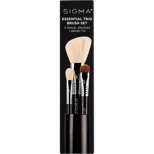 Essential Trio Brush Set - Black, Sigma Beauty Sminkborstar & Penslar