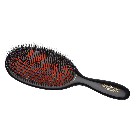 Popular Bristle & Nylon, Dark Ruby, Mason Pearson Hårborstar