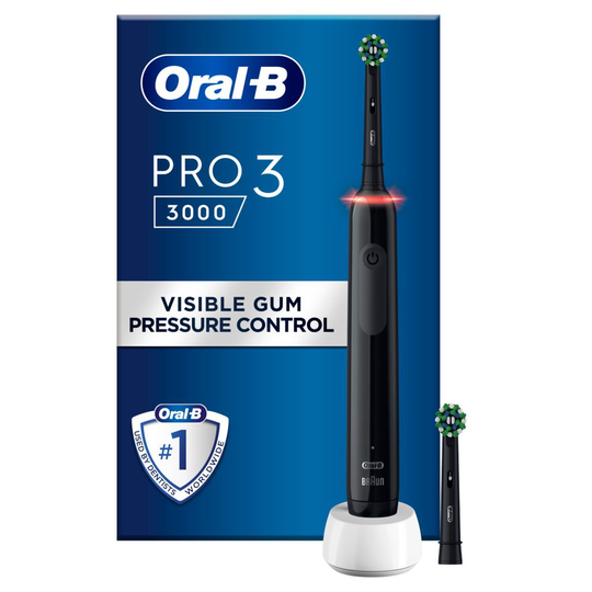 Oral-B Pro 3 3000 Black Eltandborste Designed By Braun 1 st