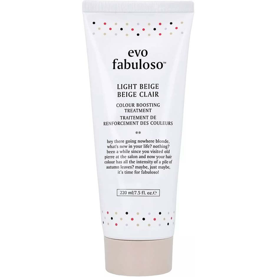 Fabuloso Colour Intensifying Conditioner - Light Beige, 220 ml evo Conditioner - Balsam