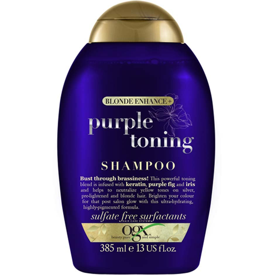Purple Toning Shampoo, 385 ml OGX Schampo