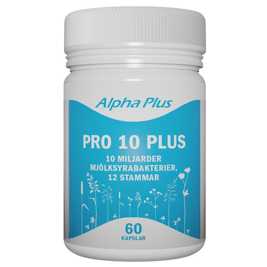 Pro 10 Plus, Alpha Plus Kosttillskott