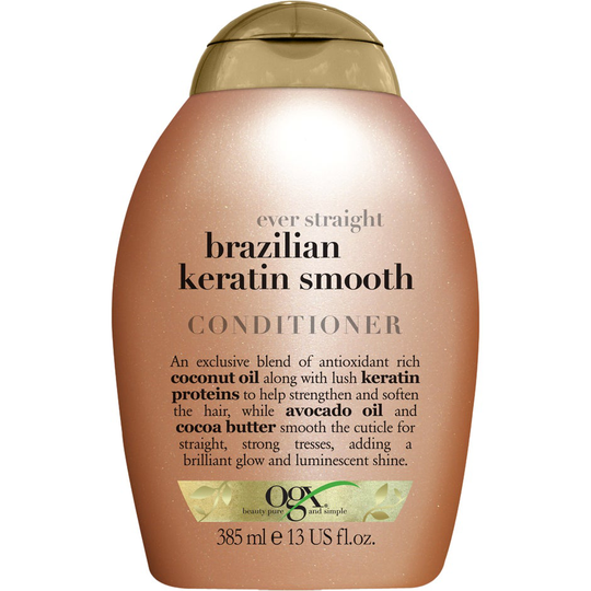 Ogx Ever Straight Brazilian Keratin Smooth Conditioner, 385 ml OGX Conditioner - Balsam