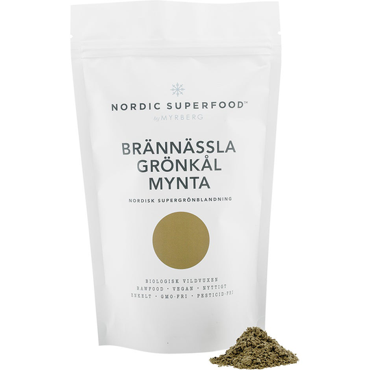 Wild Nordic Berry Powder - Green, 80 g Nordic Superfood Kosttillskott & Vitaminer