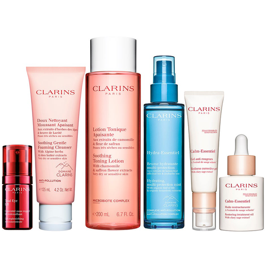 Pennys Skincare Routine, Clarins Hudvård