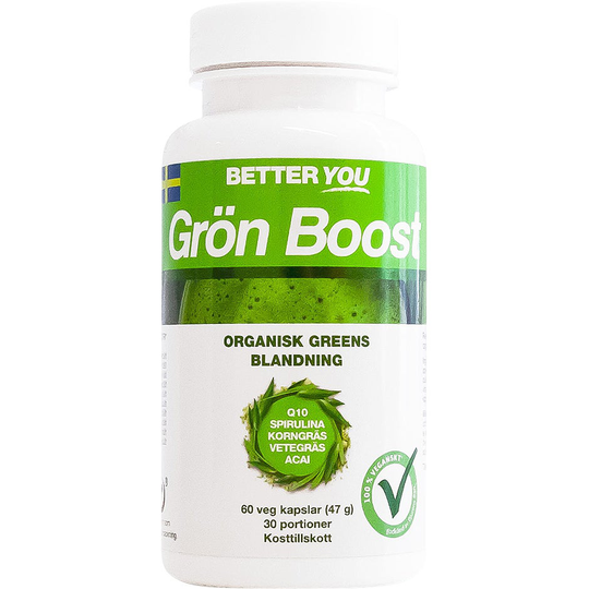 Grön Boost Kapslar, Better You Kosttillskott