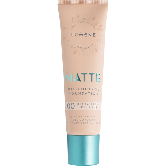 Lumene Matte Oil-Control Foundation 00 Ultra Light