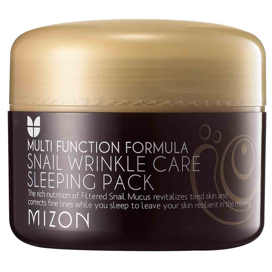 Snail Wrinkle Care Sleeping Pack, 80 ml Mizon Ansiktsmask