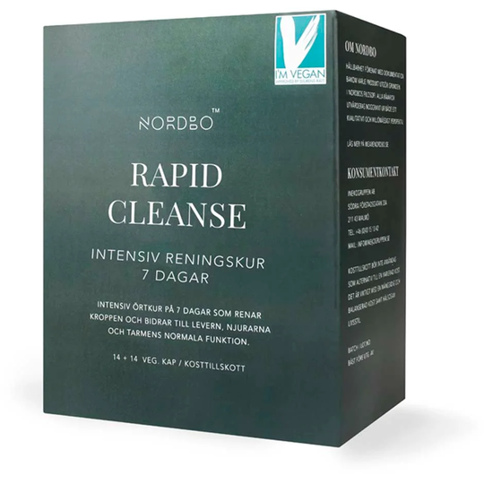 Rapid Cleanse, 28 st NORDBO Kosttillskott & Vitaminer