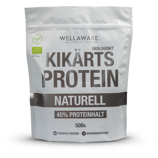 WellAware EKO Kikärtsprotein 500 g