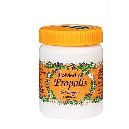 BioMedica Propolis 50 tabletter