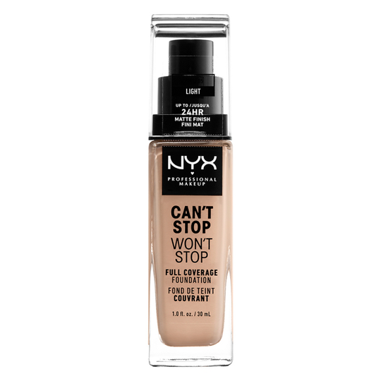 NYX Professional Makeup Cant Stop Wont Stop Foundation 05 Light