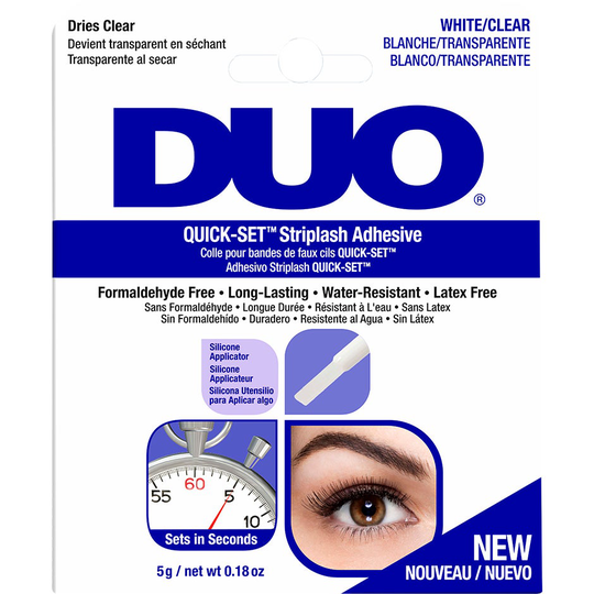 DUO Quick-set Brush-on Adhesive Clear, 5 g Andrea Lösögonfransar