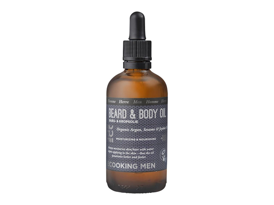 Men Beard & Body Oil, 100 ml Ecooking Man