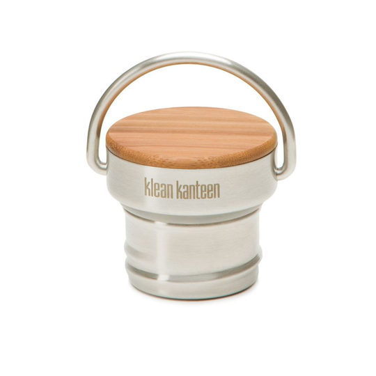 Klean Kanteen Classic Bamboo Cap Brushed Stainless 1 st