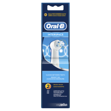 Oral B InterSpace Borsthuvud till Eltandborste 2 st