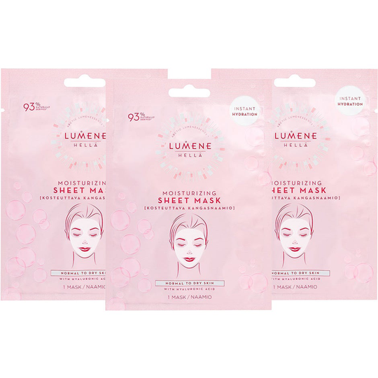 Moisturizing Sheet Mask, Lumene Hudvård