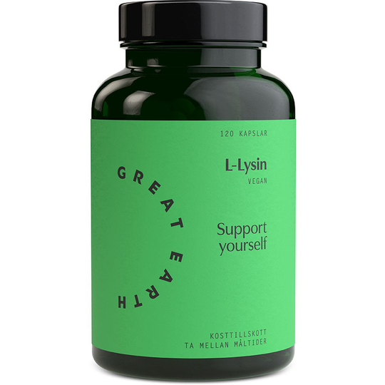 L-Lysin, Great Earth Kosttillskott