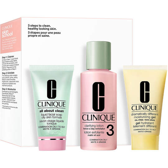 3 Step Skin Type 3 Set, Clinique Ansikte