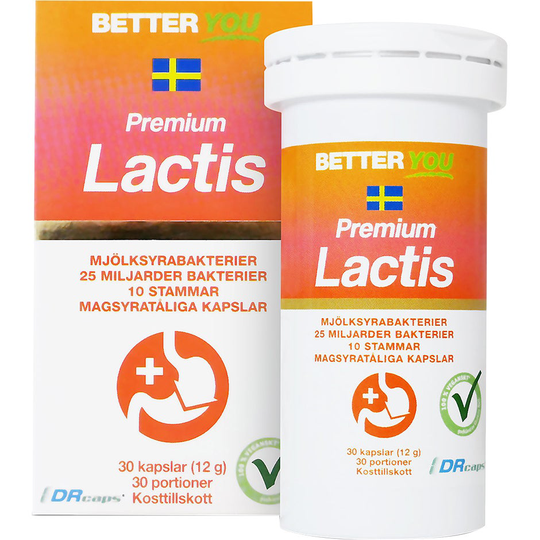 Premium Lactis, Better You Kosttillskott & Vitaminer