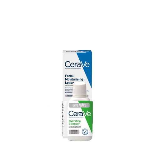 CeraVe Facial Moisturising Lotion 52 ml + Hydrating Cleanser 20 ml