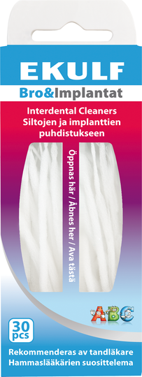 Ekulf Bro-Implantat Floss 30 ST